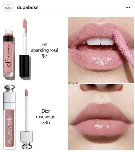 dior rosewood dupe|Dior addict lip gloss.